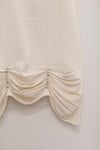 SWAYING/KNIT Pleated Skirt SW22SSB06 White
